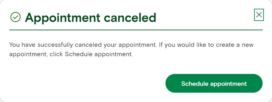 How to cancel Quest Appointment when you have the Appointment Confirmation Code 6