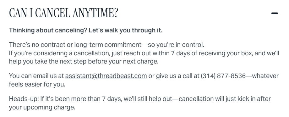 How to Cancel ThreadBeast Subscription? - 5 Easy Steps! 1 How to Cancel ThreadBeast subscription