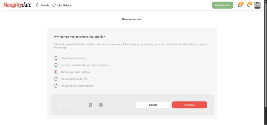 NaughtyDate Delete Account Guide: Quick & Safe Steps (2025) 5 NaughtyDate Delete Account 5